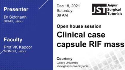 Clinical case capsule RIF mass 