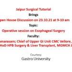 Session on Esophageal Surgery