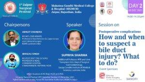 Bile Duct- How and when to suspect a bile duct injury? What to do? by Supriya Sharma, Lucknow – JSF 2021