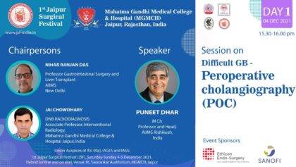 Peroperative cholangiography